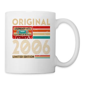 Original legendäre Hits Best of 2006 - Tasse - Weiß - Rechts