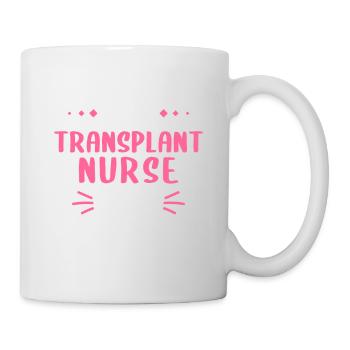 Lassen Sie mich nicht meine Stimme der Transplantationsschwester verwenden - Tasse - Weiß - Rechts