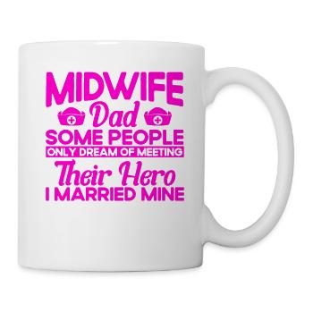 Doula Obstétricien Cadeau - Mug blanc - blanc - Droite
