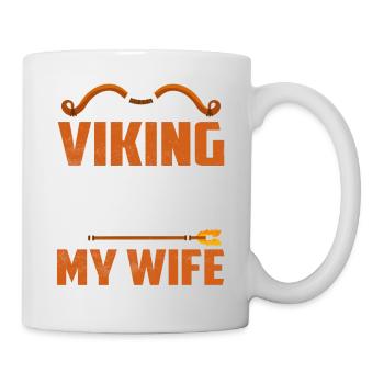 Viking I Do What I Want When I Want Norse - Tasse - Weiß - Rechts