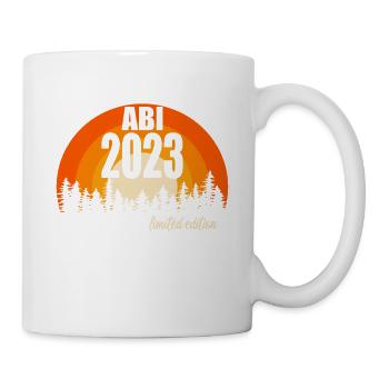 Abitur Gymnasium Damen und Herren Abi 2023 - Tasse - Weiß - Rechts