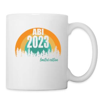 Abitur Gymnasium Damen und Herren Abi 2023 - Tasse - Weiß - Rechts
