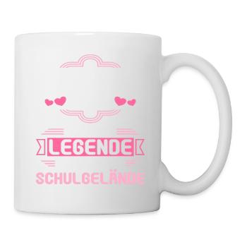 Ein echte Legende verlässt Gelände Abitur Abi 2023 - Tasse - Weiß - Rechts