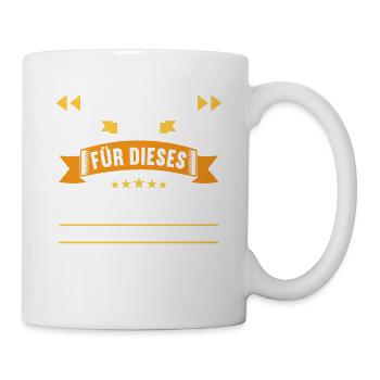 Musste lange so tun als ob ich lerne Abi 2023 - Tasse - Weiß - Rechts