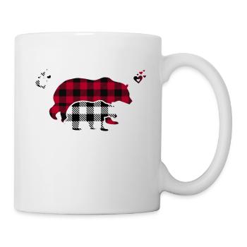 Papa Ours - Mug blanc - blanc - Droite