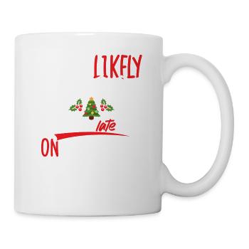 Most Likely To be Late on Christmas Dabbing Party - Mug - white - Right