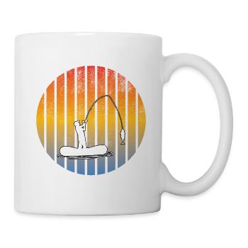 Fishing Fishing Fishing Fishing Hooks Fishing Fishing - Mug - white - Right