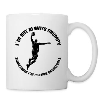Basketball Basketballliebhaber Basketballer Verein - Tasse - Weiß - Rechts