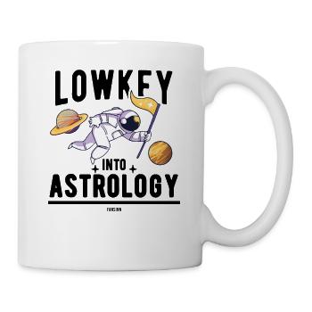 Astronaut Weltraum Planeten Universum - Tasse - Weiß - Rechts