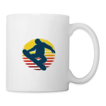 Just A Boy Who Loves Snowboard - Mug - white - Right