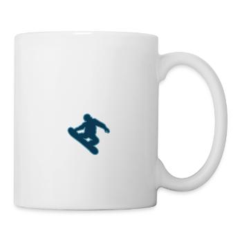 You Don't Need Always A Plan Just A Snowboard - Mug - white - Right