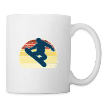 Snowboard Is Calling Me And I Must Go - Mug - white - Right