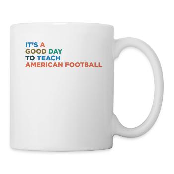 Teaching American Football Coaches - Mug - white - Right