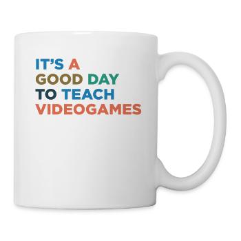 Enseigner aux formateurs de jeux vidéo - Mug blanc - blanc - Droite