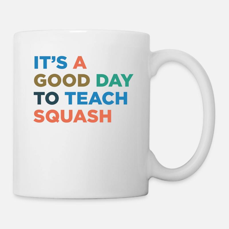 Teaching squash coaches - Mug - white