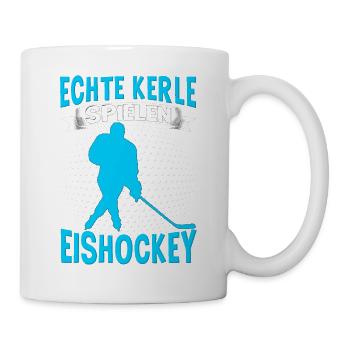 Hockey Eishockeyspieler - Tasse - Weiß - Rechts