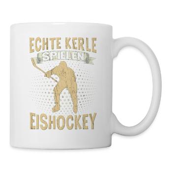 Hockey Eishockeyspieler - Tasse - Weiß - Rechts