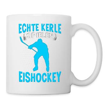 Hockey Eishockeyspieler - Tasse - Weiß - Rechts