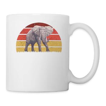 Elephant Africa - Mug - white - Right