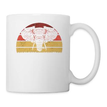 Elephant Africa - Mug - white - Right