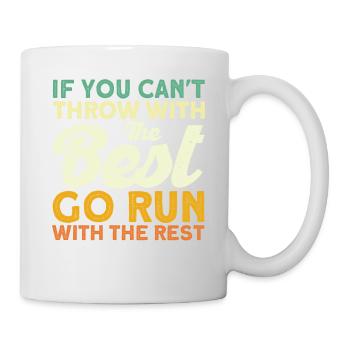 Discus Throw Discus Thrower Cadeau - Mug blanc - blanc - Droite