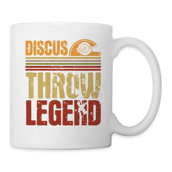 Discus Throw Discus Thrower Cadeau - Mug blanc - blanc - Droite