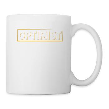 Cool Writing Main Character Optimist - Mug - white - Right