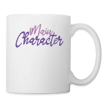 Cool Writing protagonist of the main character - Mug - white - Right