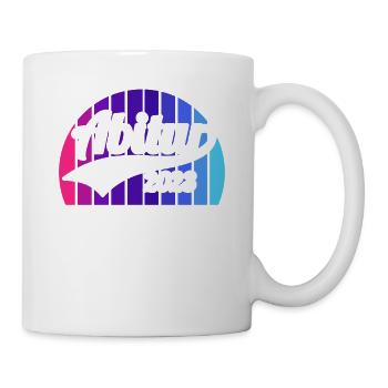 Abitur Gymnasium Damen und Herren Abi 2023 - Tasse - Weiß - Rechts
