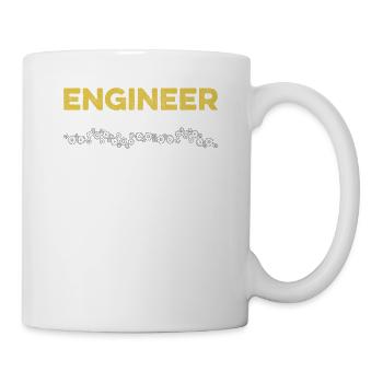 Engineer Hourly Rate Funny Engineering Mechanical - Mug - white - Right