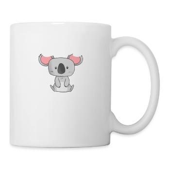 Koala liebt down Under Australien - Tasse - Weiß - Rechts