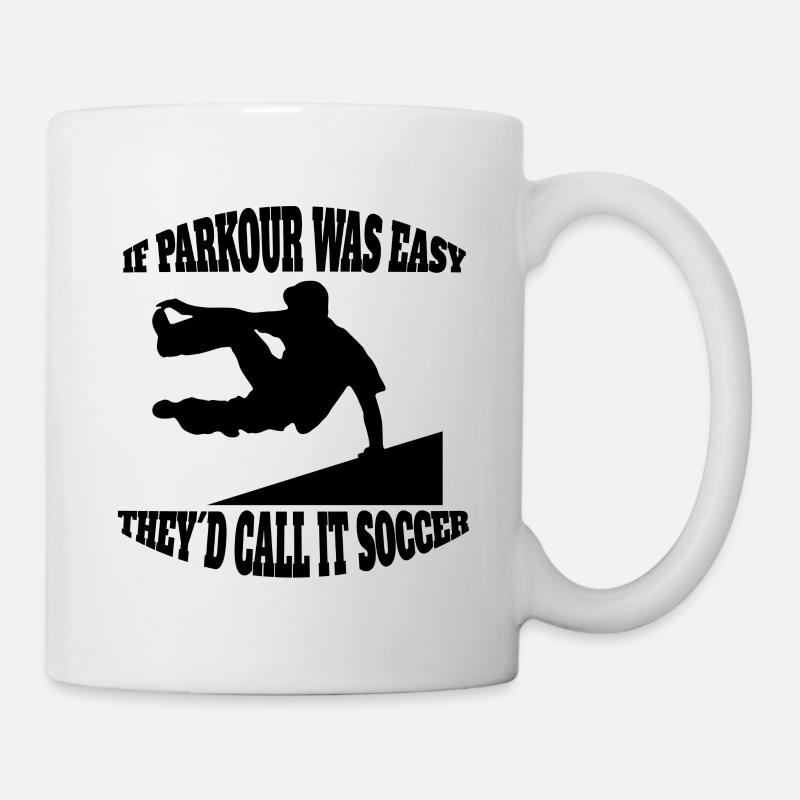 Parkour Läufer Geschenk Extremsport Parkourläufer - Tasse - Weiß
