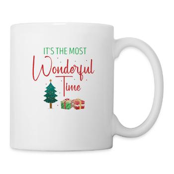 La période la plus merveilleuse de l’année Couples de Noël - Mug blanc - blanc - Droite