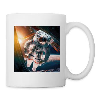 Astronaut Cosmonaut Sci-Fi character - Tasse - Weiß - Rechts