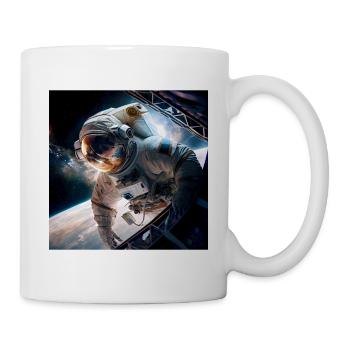 Astronaut Cosmonaut Sci-Fi character - Tasse - Weiß - Rechts