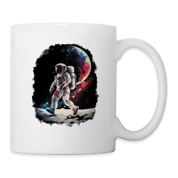 Astronaut Cosmonaut Sci-Fi character - Tasse - Weiß - Rechts