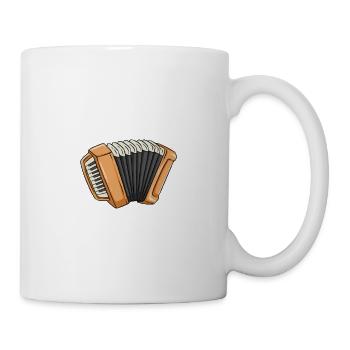 L’accordéon mieux que la thérapie - Mug blanc - blanc - Droite