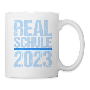 Realschule bestanden Realschulabschluss 2023 - Tasse - Weiß - Rechts