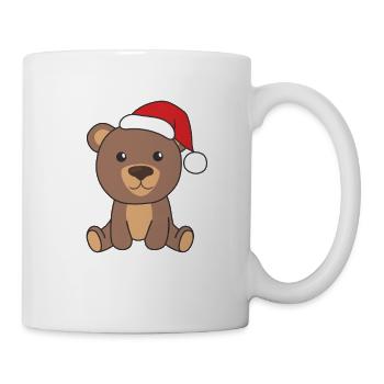 Ours Noël Animaux d’hiver Ours - Mug blanc - blanc - Droite