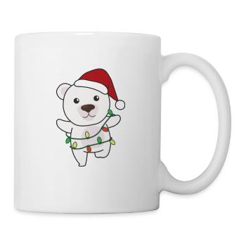 Polar Bear Christmas Winter Animals Polar Bears - Mug - white - Right