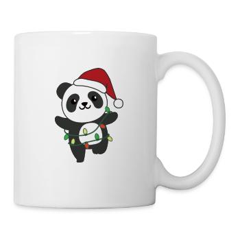 Panda Christmas Winter Animals Pandas - Mug - white - Right