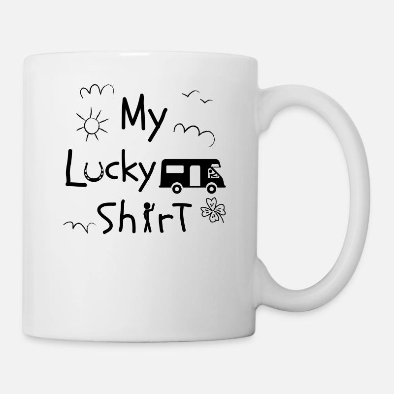 Conducteur de camping-car de camping drôle de camping-car - Mug blanc - blanc