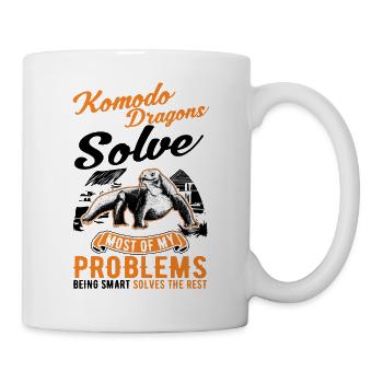 Komodo dragon Komodo dragon monitor Komodo dragon Komodo dragon - Mug - white - Right