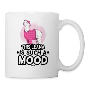 Alpaka - Tasse - Weiß - Rechts