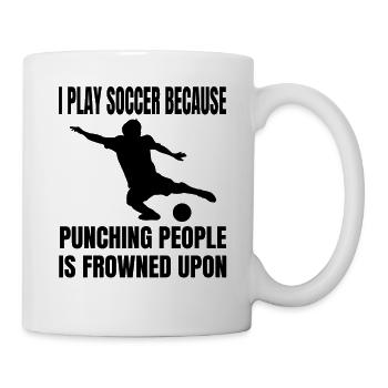 Soccer Player Soccer Soccer Soccer Coach - Mug - white - Right
