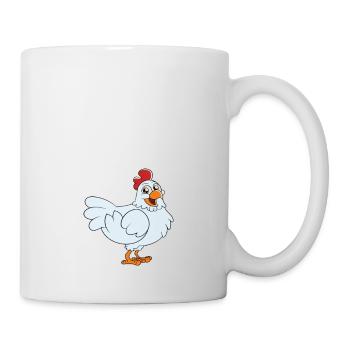 Liste des choses à faire Aimer les poulets - Mug blanc - blanc - Droite