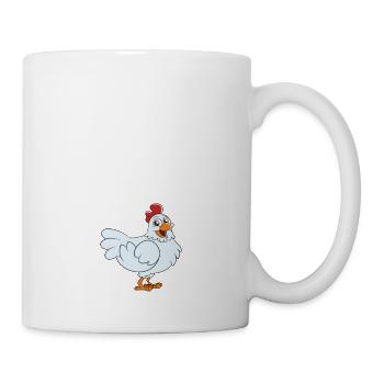 Vous n’avez pas toujours besoin d’un plan juste un poulet - Mug blanc - blanc - Droite