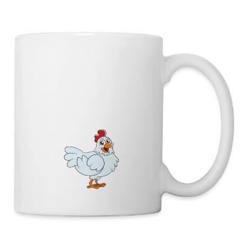 You Think Im Cute You Should See My Chicken - Tasse - Weiß - Rechts