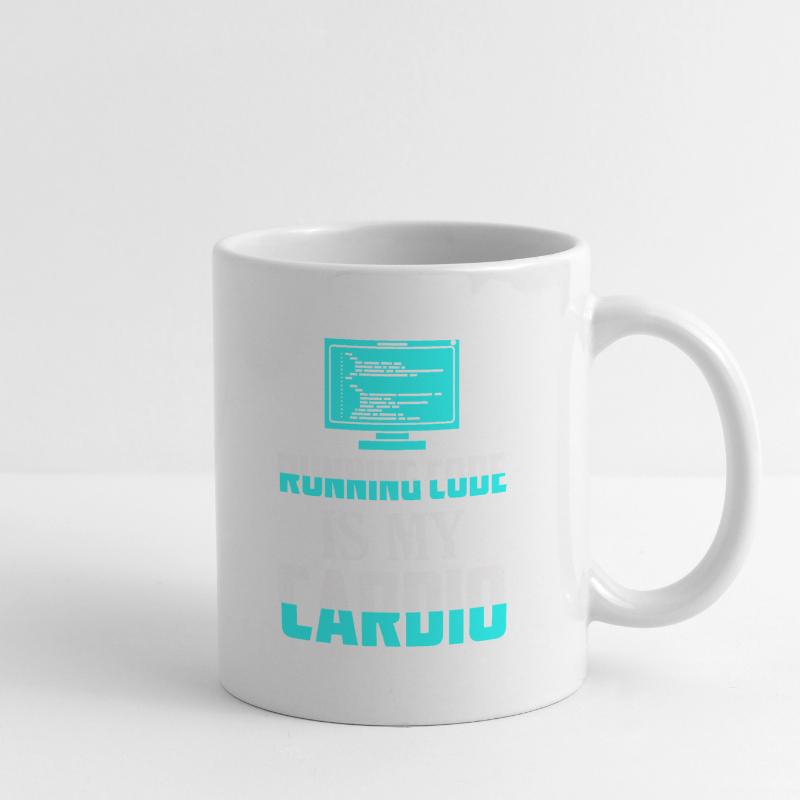 Running Code Is My Cardio Coding Software Mug