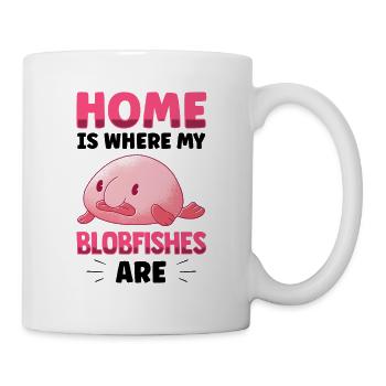Home is where my blob fish is Blobfish - Mug - white - Right